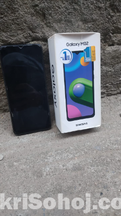 Samsung M02 with Box